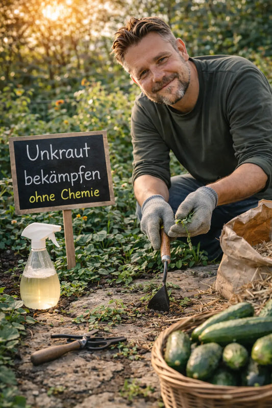 Unkraut effektiv bekämpfen – ohne Chemie