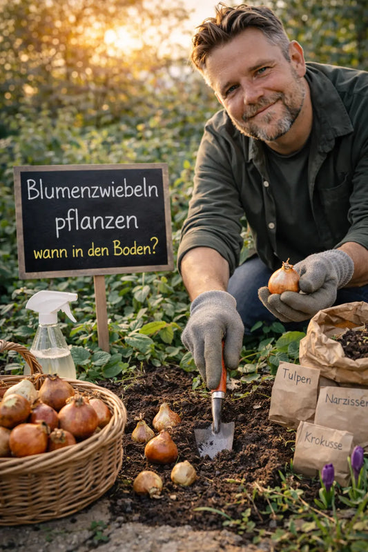 Blumenzwiebeln pflanzen – welche Sorten wann in den Boden