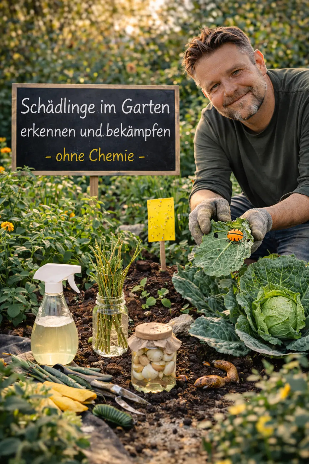 Schädlinge im Garten erkennen und bekämpfen – ohne Chemie