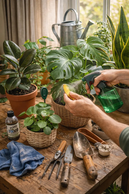 Zimmerpflanzen richtig pflegen – Tipps für drinnen