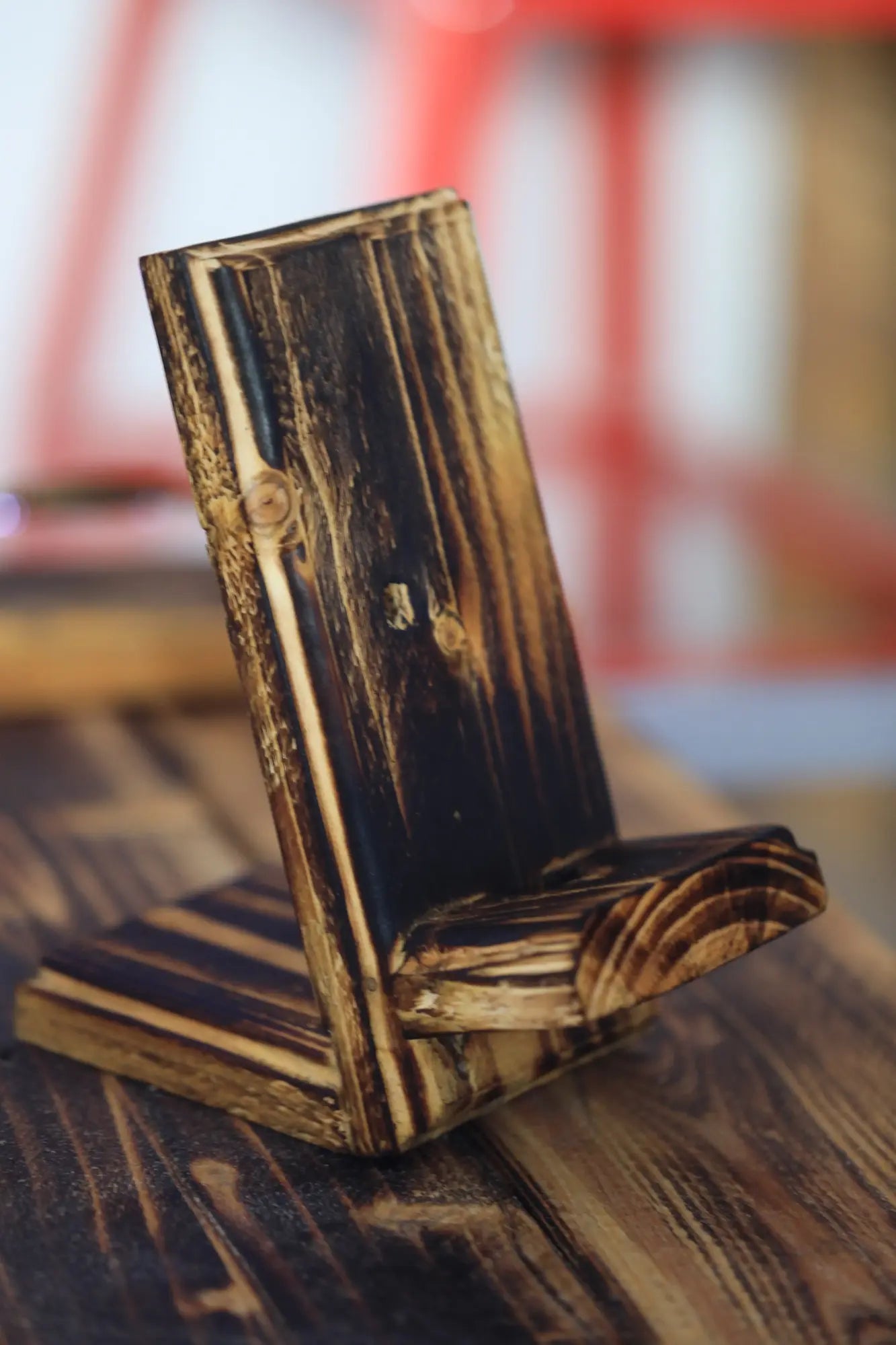 Holz Handyhalter rustikal – Resto