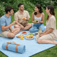 Wasserdichte Picknickdecke 200x200 cm für bis zu 6 Personen