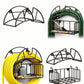 Gartenschlauch Wandhalter Set 2-teilig für Balkon und Garten