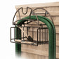 Gartenschlauch Wandhalter Set 2-teilig für Balkon und Garten