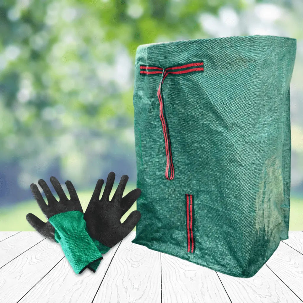 Garten Laubsack 200 Liter mit Schaufelform für schnelles Befüllen