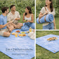 Wasserdichte Picknickdecke 200x200 cm für bis zu 6 Personen