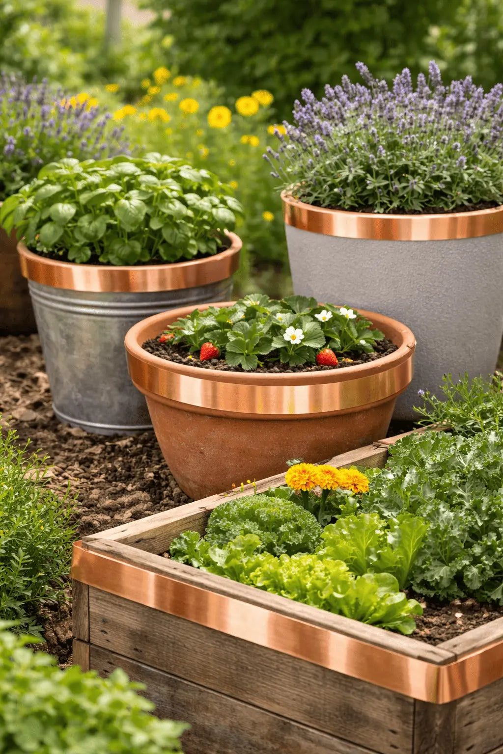 Kupferband gegen Schnecken natürlicher Schutz für Beet und Hochbeet