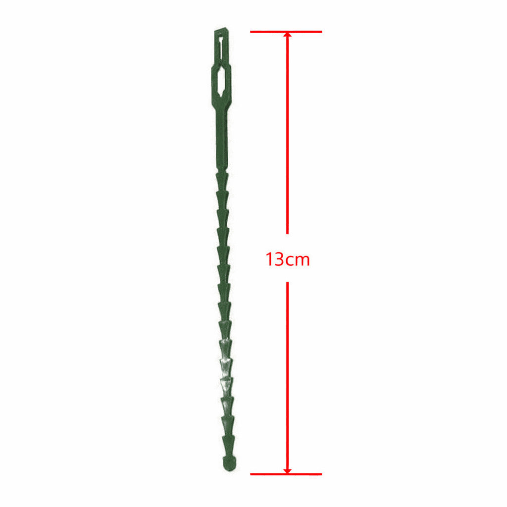 Wiederverwendbare Pflanzenbinder 13 cm für Tomaten und Stauden