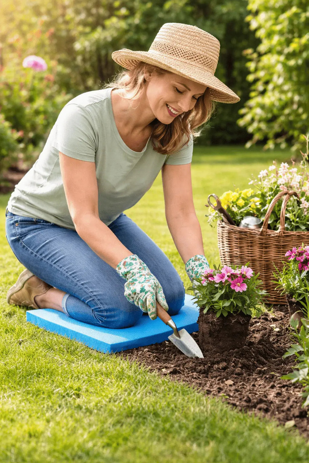 Garten Kniematte bequem und entlastend für knieendes Arbeiten