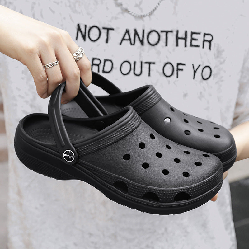 Bequeme Herren Slipper für Alltag Garten und Freizeit
