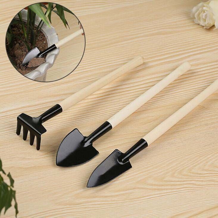 Mini Gartenset 3-teilig für Balkon Beet und Hochbeet