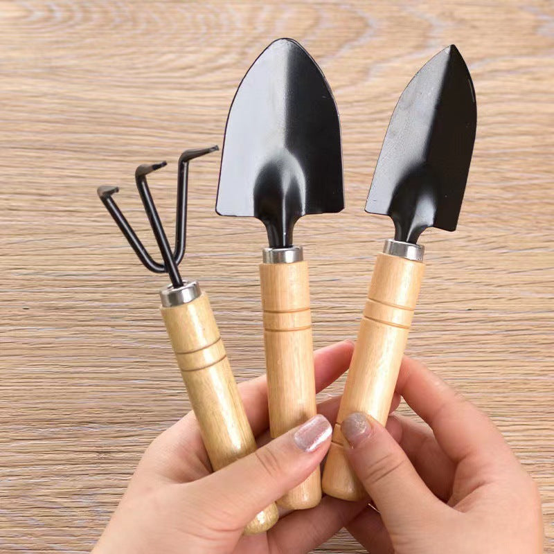 Mini Gartenset 3-teilig für Balkon Beet und Hochbeet